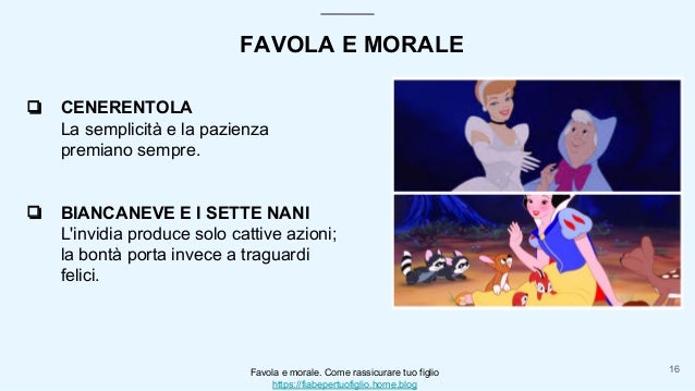 Favole con morale. Come rassicurare tuo figlio