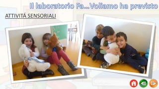 ATTIVITÁ SENSORIALI
 