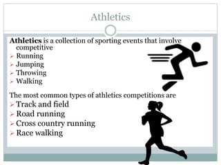 A report about athletics 1
