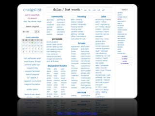 http://dallas.craigslist.org/
 