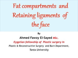By
Ahmed Fawzy El-Sayed MSc.
Eygptian fellowship of Plastic surgery In
Plastic & Reconstructive Surgery and Burn Department,
Tanta University
 