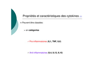 Evolution de la production des cytokines au cours d'un accès palustre