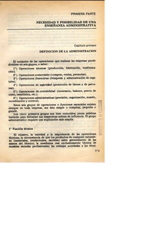 Fayol, henri. administracion industrial y general