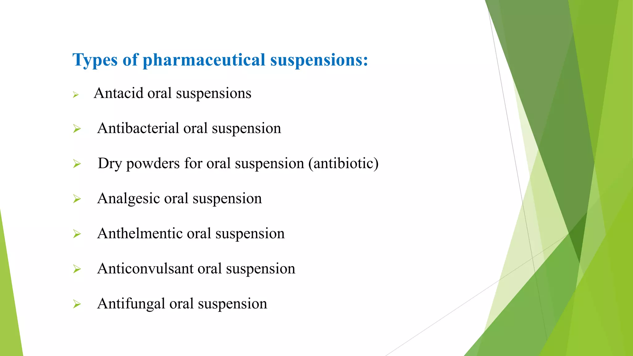 pharmaceutical suspension-ppt | PPTX