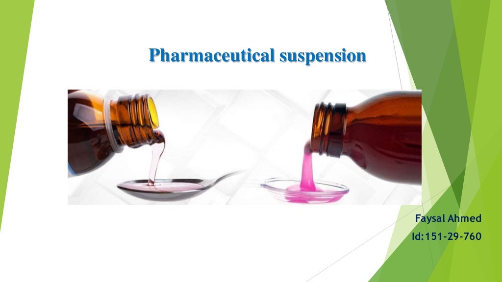 pharmaceutical suspensionppt