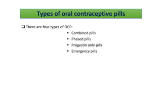 Oral Contraceptive Pills | PPTX