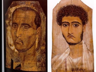 Fayum mummy portraits