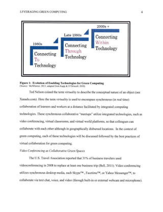 Leveraging Green Computing for Increased Viability and Sustainability