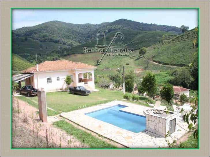 Fazenda a venda em Minas Gerais - Carmo de Minas, 185 hect. Café,Água…