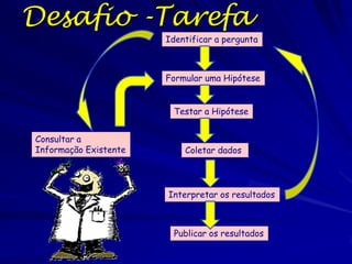 Teorias Científicas
O que é uma teoria e como ela difere de uma hipótese
ou de uma especulação?
• Primeiro, uma teoria tem uma aplicação mais ampla
do que uma hipótese
• Segundo, uma teoria é suficiente geral para gerar
outras hipóteses específicas novas que podem ser
testadas
• E finalmente, comparada a qualquer hipótese, uma
teoria geralmente tem o apoio de muitas outras
evidencias
Aquelas teorias que a ciência adote (como a teoria da
seleção natural) explicam uma diversidade enorme
de observações e tem o apoio do acumulo de
evidencias

 