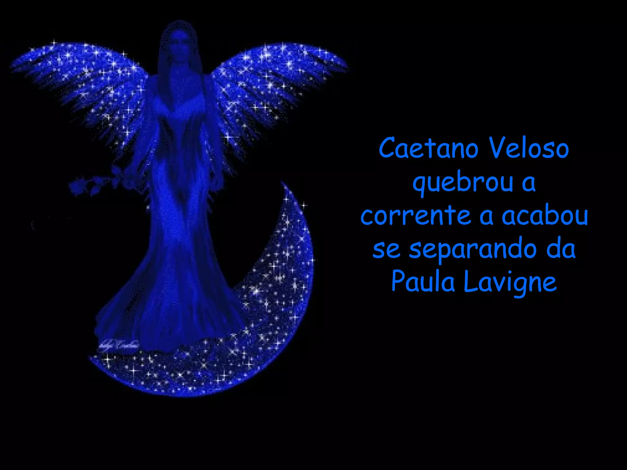 Caetano Veloso quebrou a corrente a acabou se separando da Paula Lavigne 