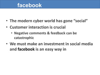 Great way to interact with customers