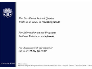 International MBA Information Kit