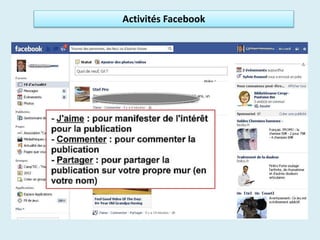 Activités Facebook
 
