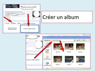 Créer un album
 