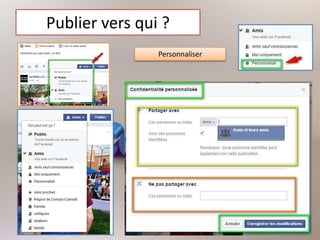 Publier vers qui ?
Personnaliser
 