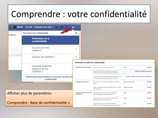 Comprendre : votre confidentialité
Afficher plus de paramètres
Comprendre : Base de confidentialité »
 