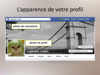 L’apparence de votre profil
 