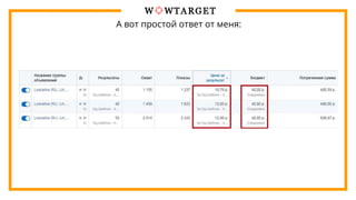 А вот простой ответ от меня:
 