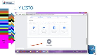 PASO
1
PASO
2PASO
3PASO
4
PASO
6PASO
7PASO
8PASO
9PASO
10PASO
11PASO
12PASO
12PASO
13
PASO
13PASO
14PASO
14PASO
17
… Y LISTO
 