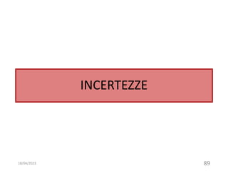 INCERTEZZE
18/04/2023 89
 
