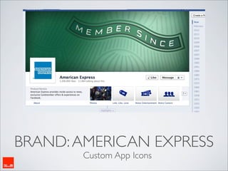 BRAND: AMERICAN EXPRESS
       Custom App Icons
 
