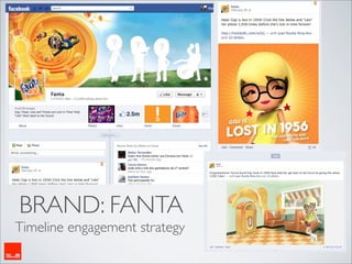 BRAND: FANTA
Timeline engagement strategy
 