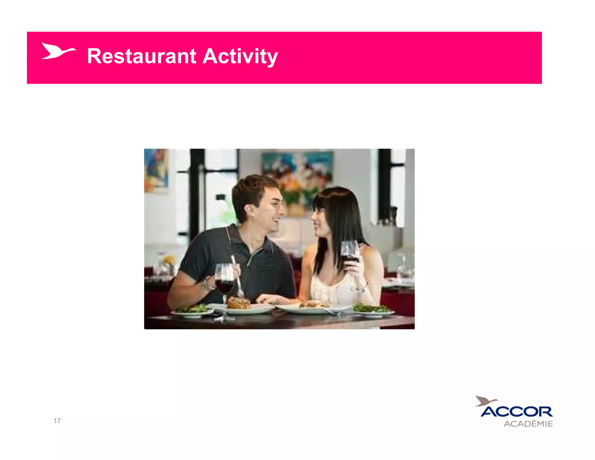Restaurant Activity
17
 