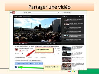 Partager une vidéo
 