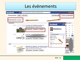 Les évènements
 