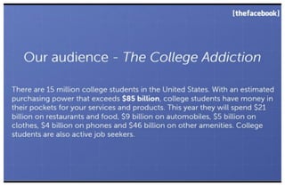 Early Facebook Pitch Deck