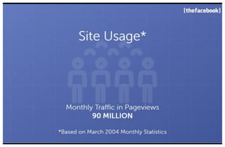 Early Facebook Pitch Deck
