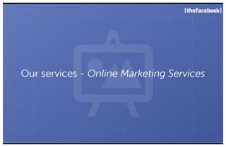 Early Facebook Pitch Deck