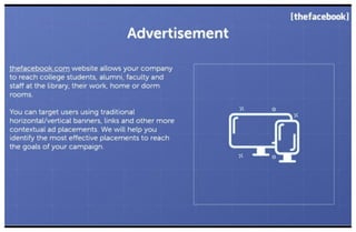 Early Facebook Pitch Deck