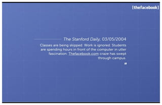 Early Facebook Pitch Deck