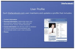 Early Facebook Pitch Deck
