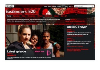 Forum Blanc 2012 - Quelles stratégies pour les diffuseurs historiques ? Martin Trickey (BBC)