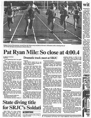 Newspaper Story- Pat Ryan Invitational