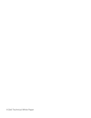 A Dell Technical White Paper
 