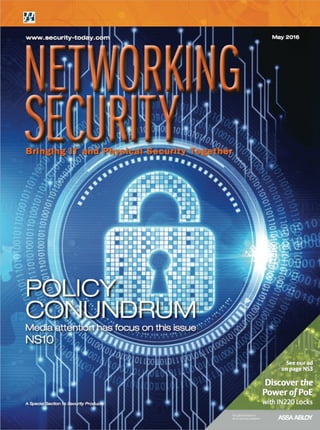 Networking Security Article (May 2016)