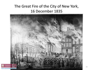 The Great Fire of the City of New York,
16 December 1835
33
PROGETTAZIONE STRUTTURALE
ANTINCENDIO
 