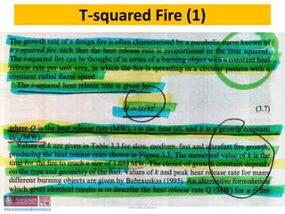 PROGETTAZIONE STRUTTURALE
ANTINCENDIO
94
T-squared Fire (1)
 