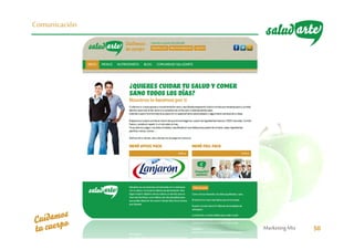 MarketingMix 50
Comunicación
 