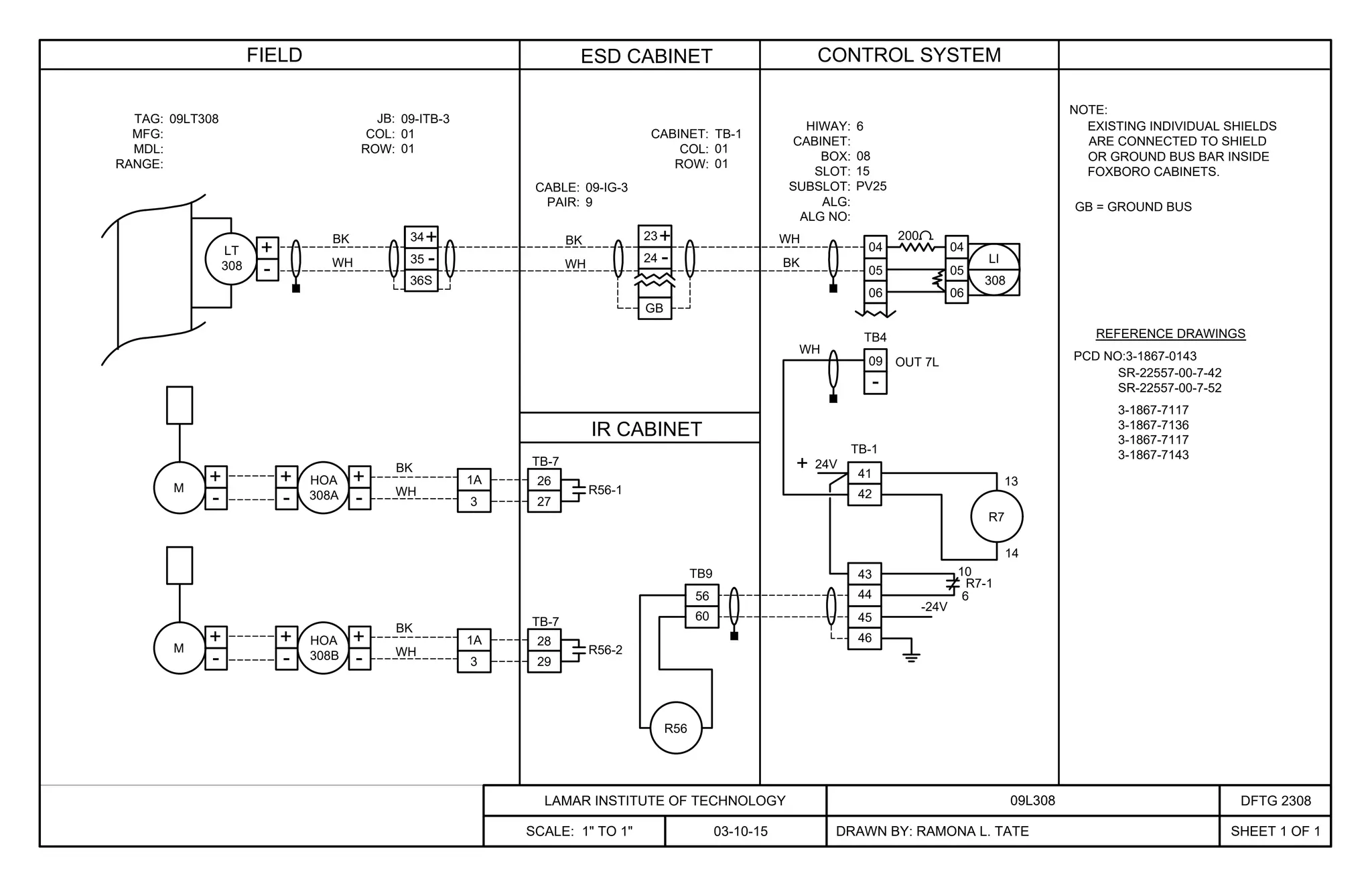LOOP DIAGRAM 09L308-Size B | PDF