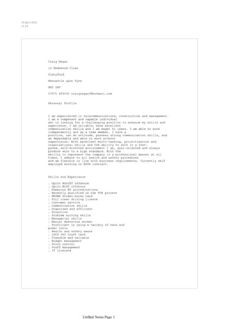 15 April 2015
11:23
Unfiled Notes Page 1
 