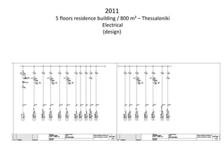 2011
5 floors residence building / 800 m² – Thessaloniki
Electrical
(design)
 