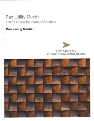 Fax utiility user guide
