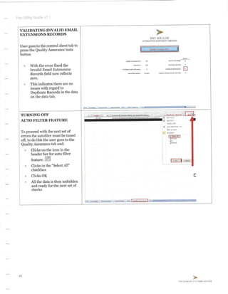 Fax utiility user guide