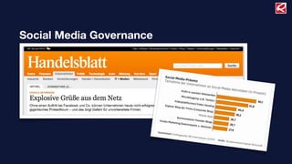Social Media Governance
 