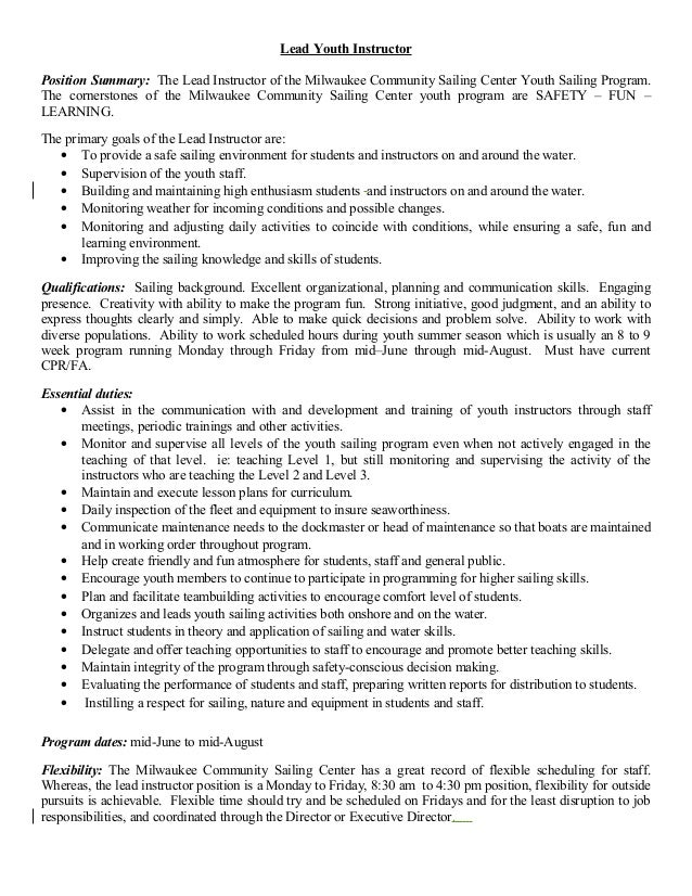what is a job lead